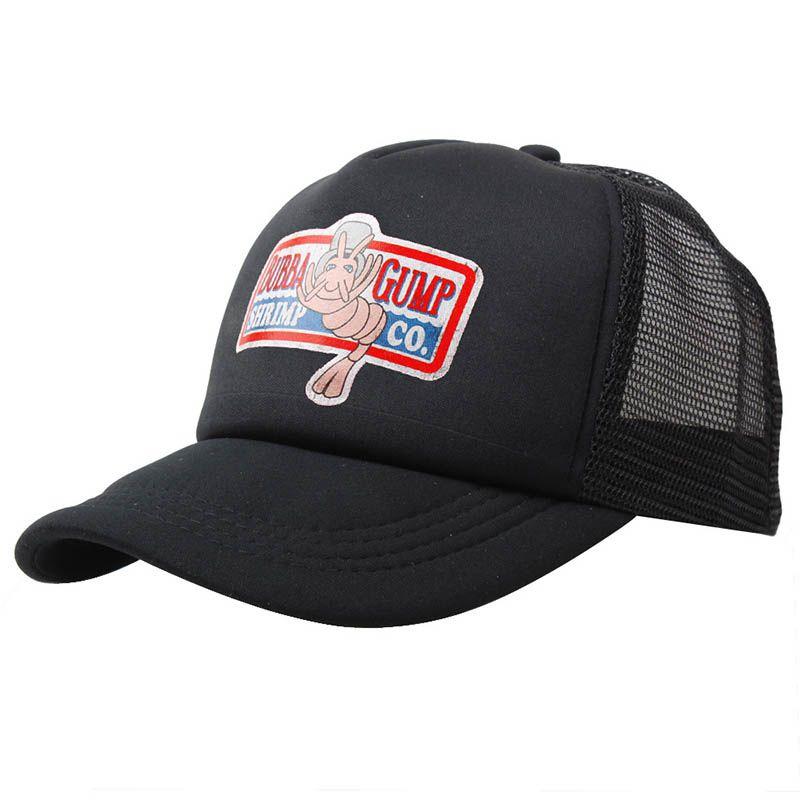 

Gump Forrest Bubba Gump Hat Shrimp Co Embroidered Hat Tom Hanks Costume Hat Cap BlackNet