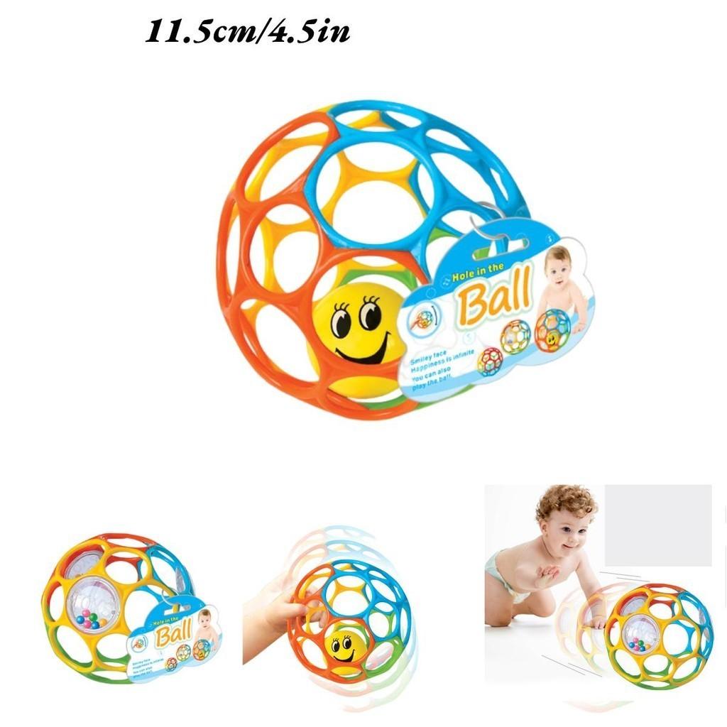 Colorful Baby Grab Ball Toy Tpu Material, Develops Intelligence, Crawling Training, Gripping And Sensory Development