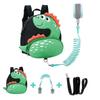 Toddler Backpack with Anti-Lost Harness Small Dinosaur Backpack Safety Leash for Boys and Girls Age 1-2 Years Old