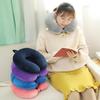 Custom Logo U-Shaped Pillow: Office Nap, Neck Support, Travel & Car Comfort