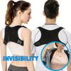 1-piece Invisible Back Aligner, Adjustable Adult Male and Female Corrective Straps, Sitting Posture, Clavicle Straps