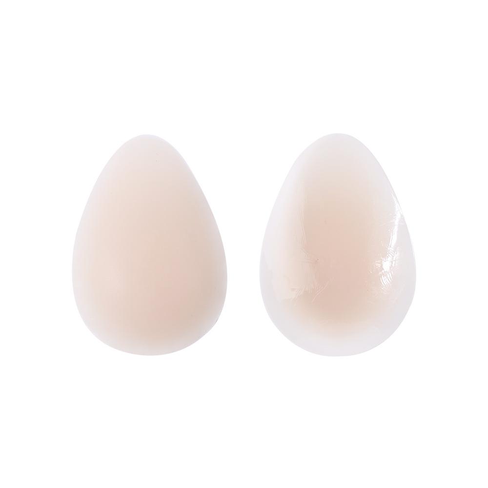 

Teardrop-Shaped Nipple Cover Push Up Silicone Bra For Wedding Party Sticky Reusable Strapless Bikini Lingerie For Women Lingerie M