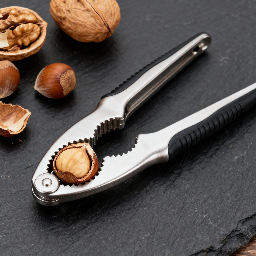 1pc Zinc Alloy Nutcracker Sheller Walnut Nut Cracker Quick Walnut Almond Pecan Nutcracker Kitchen gadgets Tool Accessories