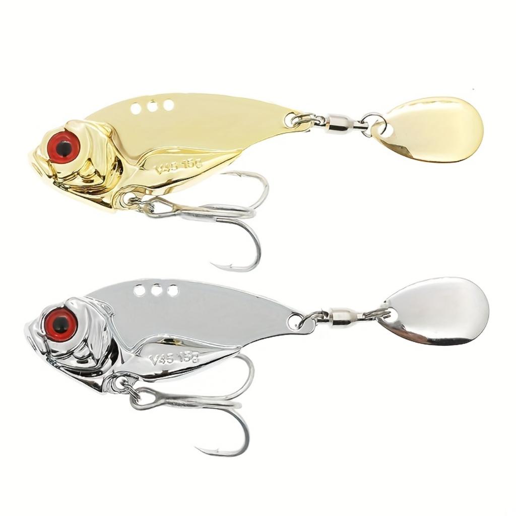 New Metal VIB Fishing Lure, Universal Freshwater Bait For Perch, Topmouth Culter And Horse Mouth Fish Angling