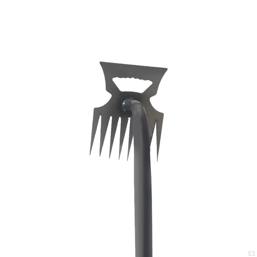 36cm Garden Rake Weeding Tool 2 in 1 Hollow Hoe and Versatile Weed Remover for Agricultural