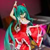 Sale Hatsune Miku Anime Figure Toys Cute Anime MIKU Standing Position PVC Action Figurine Kawaii Cartoon Model Doll