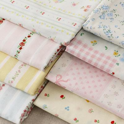 Tessuto Stampato Puro Cotone Stile Rurale per Cucire Vestiti Abbigliamento per la Casa Abbigliamento per Bambini Tessuto Decorativo Tessuti Fatti a Mano DIY