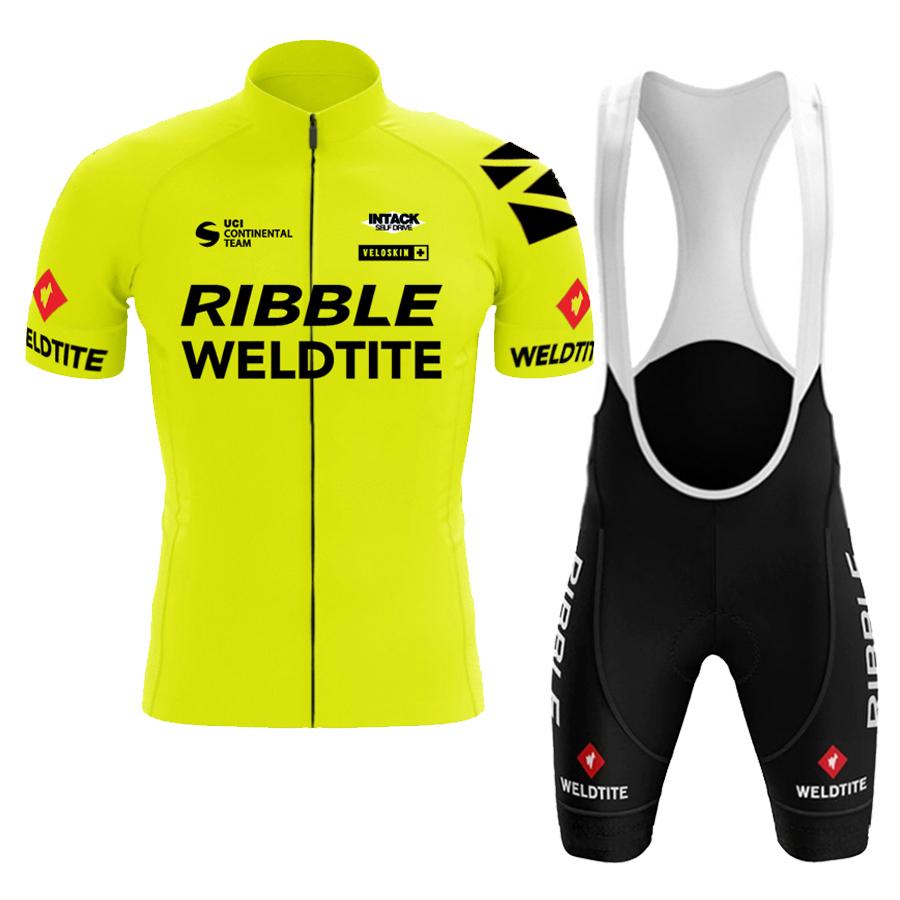 2026 Men's Summer Cycling Jersey Set Lightweight Quick-Dry Breathable Bike Wear with Padded Shorts for Road Mountain Bike
