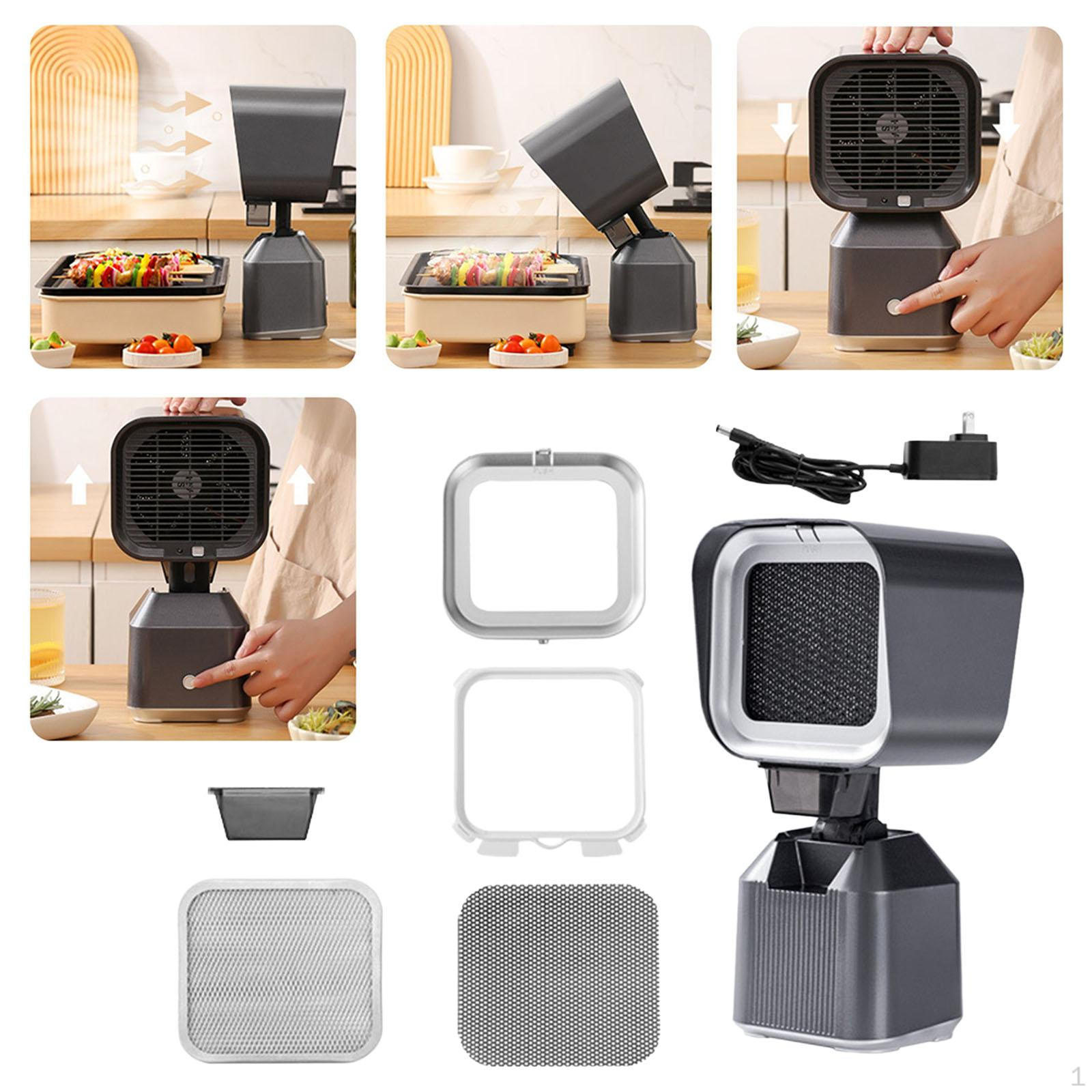 

Настольная вытяжка Мини-диапазон Адаптер для США Мультифильтрация Дорожный маленький вентилятор