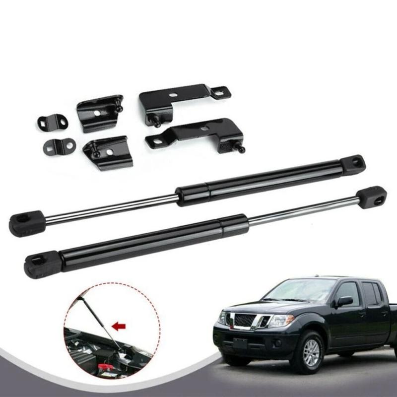 Hydraulic Bonnet Lift Support Rod Kit 700N Capacity With Mounting Brackets Easy Installation Suitable For D40 ACMAT ALTV