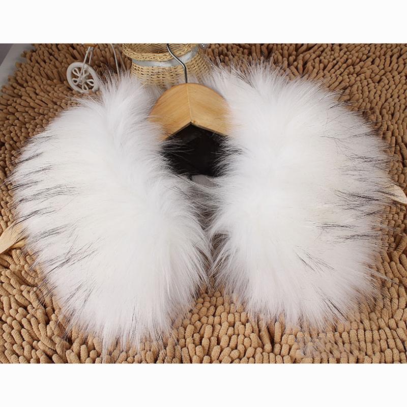 Límec Liščí kožešina Šála Zimní Luxusní Nadýchaná Šála Udržuje Krk v Teple Ženy Muži Huňaté Čtvercové Šály Doplňky ke Kabátu