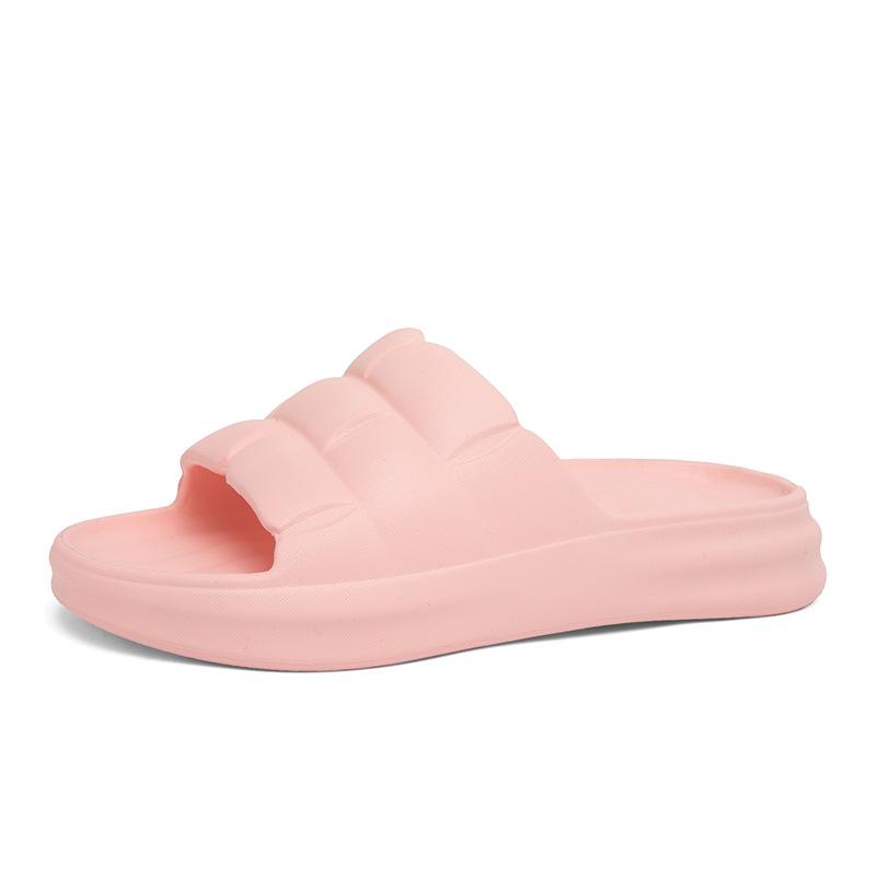 Men's Summer Fashion Open-toed Slippers Korean Version Trend Outer Wear Home Dual-purpose One-word Drag Large-size Couple Drag