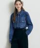 Deuloupisumeon Slim Line Pocket Denim Shirt [Light Blue]
