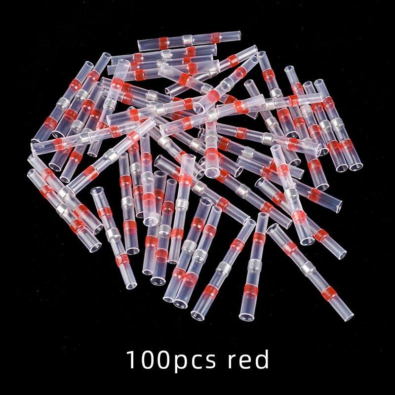 Solder Ring Terminal Sealed Heat Shrink Tube Wire Connector Heat Shrink Quick Terminal Waterproof Quick Butt Connector