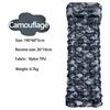 Ultralight Portable TPU Inflatable Camping Pad - Moisture-Proof, Single/Double, Foot-Press Design