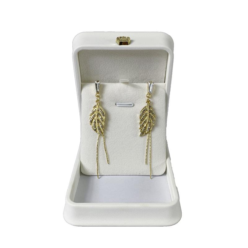 High-quality PU Leather Jewelry Storage Display Box Ring Necklace Pendant Bracelet Storage Display Box Gift Packaging Box