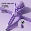 Handheld Roller Massager Portable Yoga Ball Point Massage Tool for Arm Leg Body Fatigue Relief