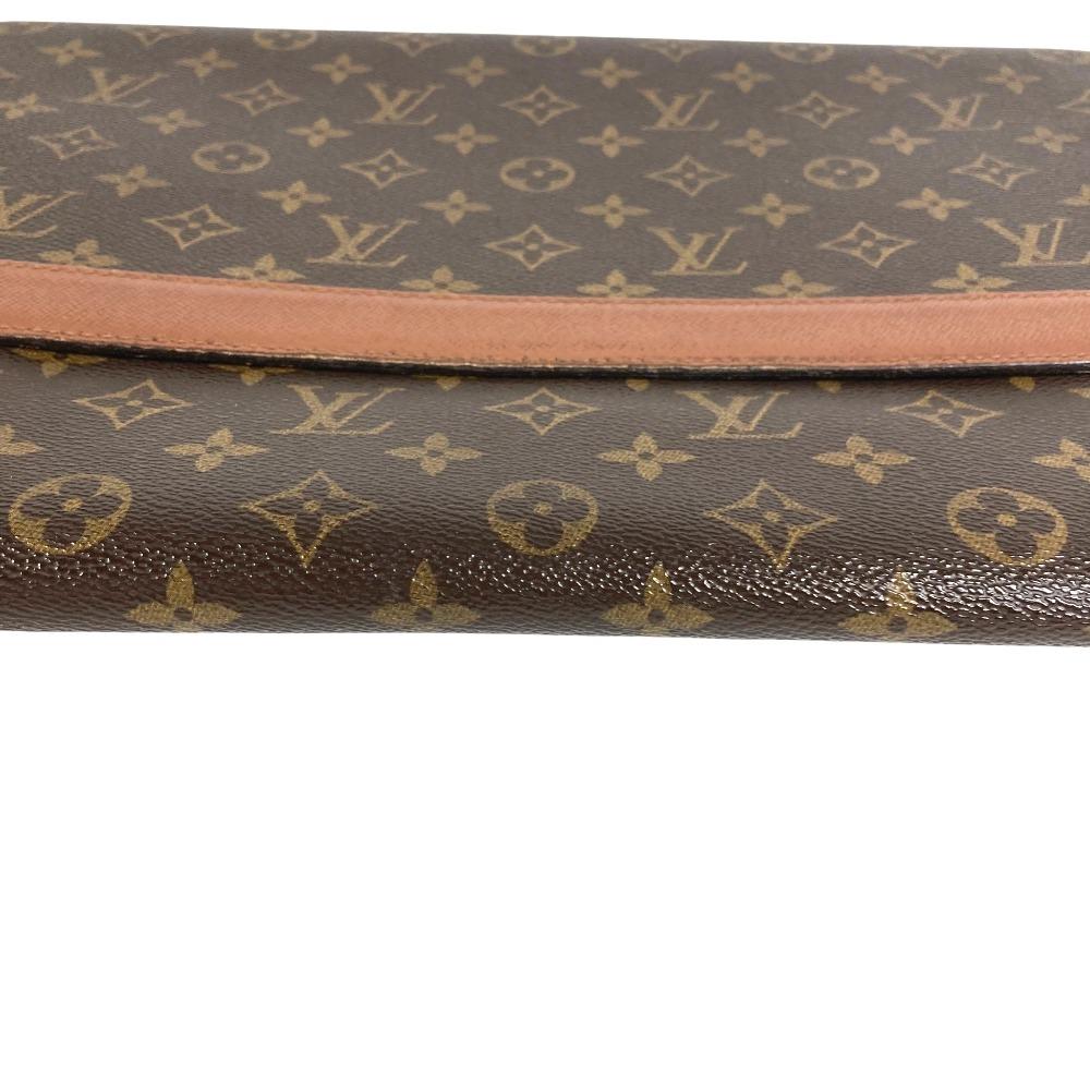Louis Vuitton M51801 Monogram porto envelope Bag Document Bag Clutch bag Brown