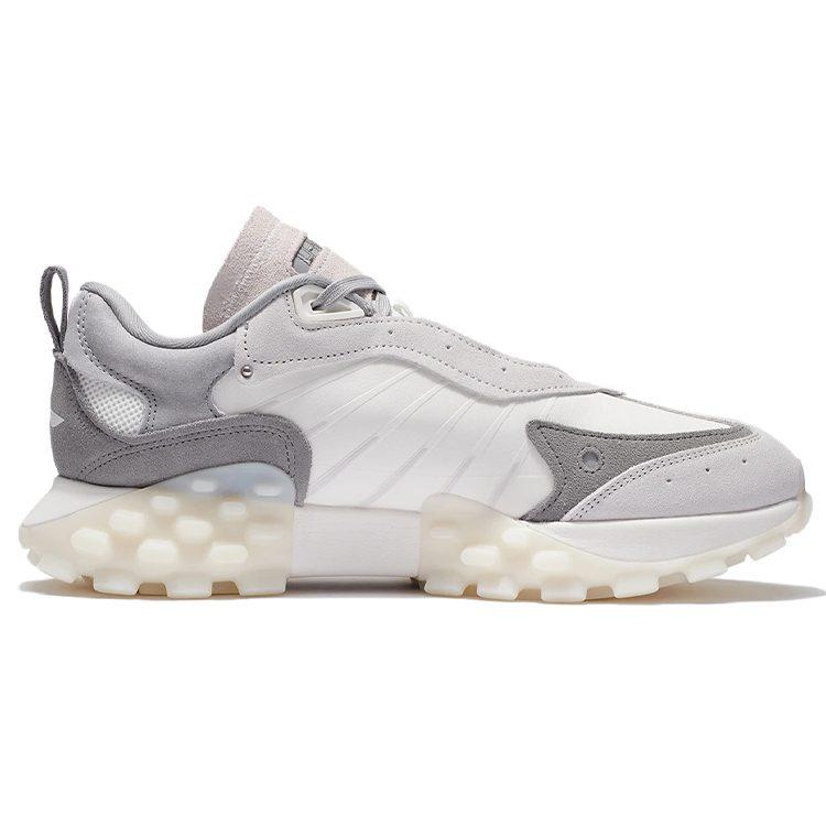 Li Ning Overload Low Top Casual Shoes Men's Gray White AZGS033-2