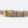 Women'S Leather Thin Belt Decorative Shirt Waist Seal With Dress Suit Waist (2Cm 8 Colors Optional)