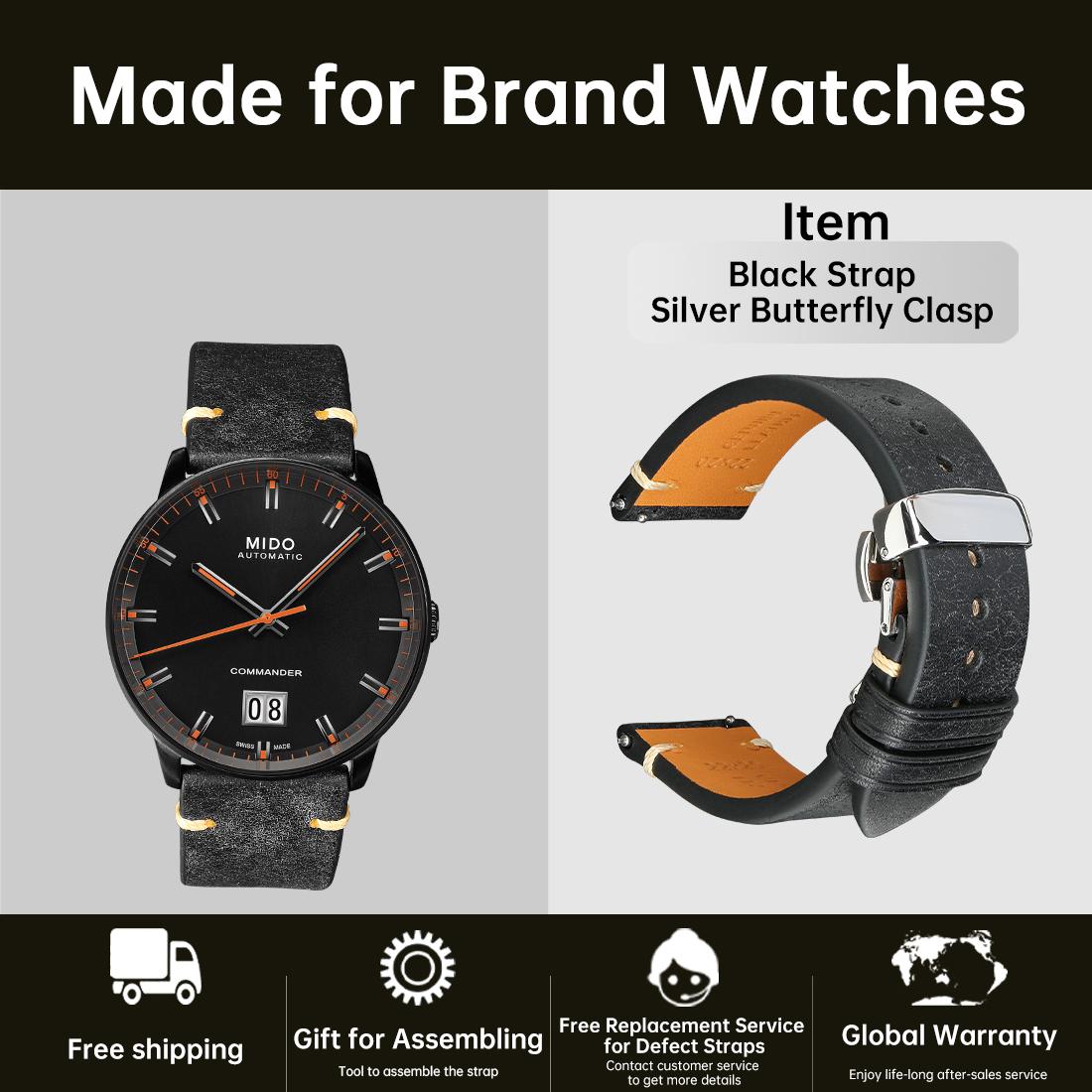 

Ремешок для часов из телячьей кожи в стиле ретро, ​​браслет 20 мм 22 мм для Samsung Galaxy Watch 42 46 мм, высококачественные ремешки для часов из воловьей кожи для Huawei GT2 20mm