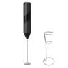 Stainless Steel Wireless Manual Milk Frother for Coffee & Egg Cream - Stirring Frothing Tool