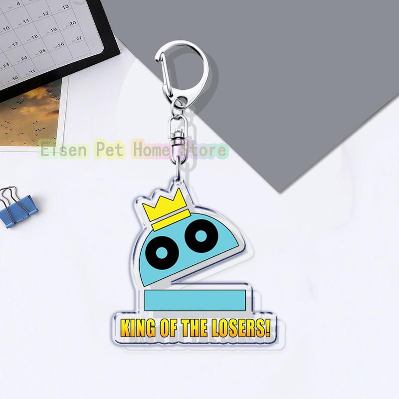 Funny Horrible Game R.E.P.O Keyrings for Accessories Bag Key Chain Ring Jewelry Fans Gifts Horror Keychain Llaveros