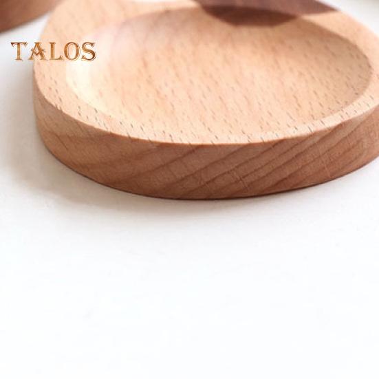 Seasoning Dish Decorative Food Grade Wooden Useful Cartoon Cat Shaped Dipping Bowl for Desktop