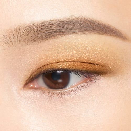 Kiss Me FERME Gorgeous Eye Color 02 Brown 1.5g Eye Shadow with 2 Types of Fine Pearl Tips