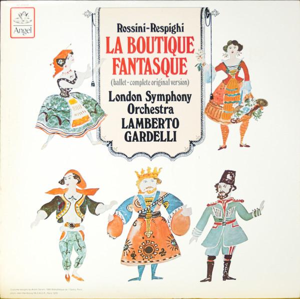 

Виниловая пластинка ДЖОАККИНО РОССИНИ ОТТОРИНО РЕСПИ La Boutique Fantasque балетcompl SZ37570 Angel Records 1979 США Классика Б/У