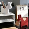 DYS Mule Shape Pen Holder, Multi-Functional 3-in-1 Organizer with Note Holder Business Card Box And Plastic Desktop for Office Home