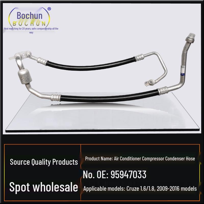 Chevrolet Cruze 1.6/1.8 A/C Compressor Condenser Hose - High & Low Pressure Pipes