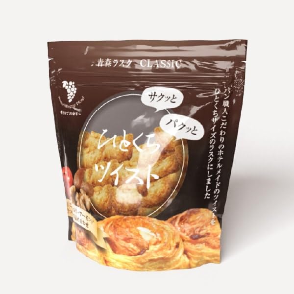 

Сухарики Aomori Rusk CLASSIC Bite Twist x 36 ассорти [пакеты по 90 г]