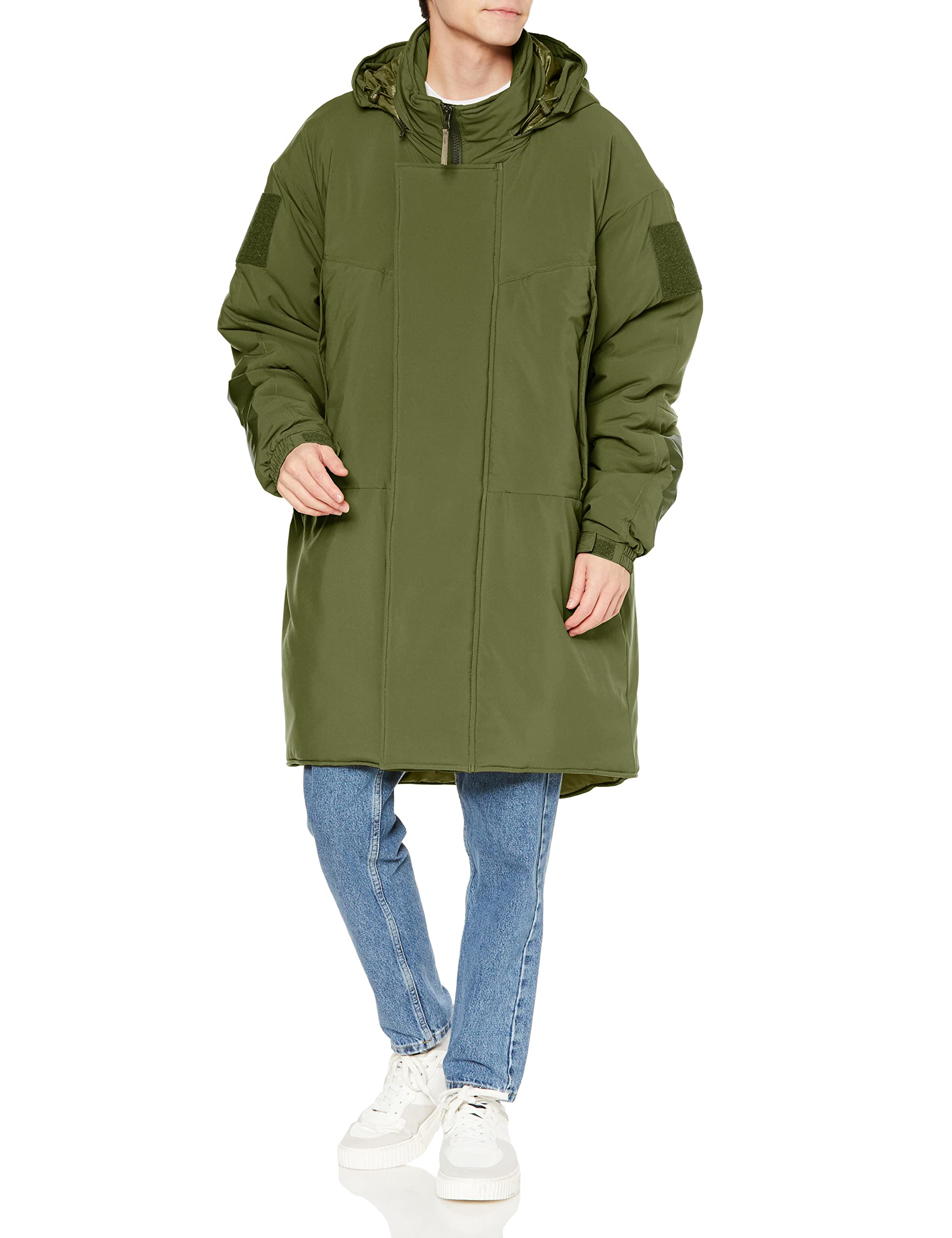 

Военная парка-монстр PRIMALOFT оливкового цвета M [Houston]