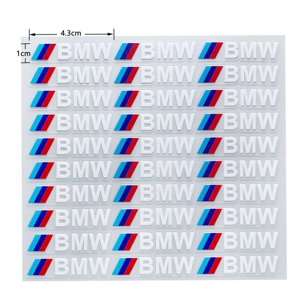 TIIU6 Car Interior Exterior Decoration Sticker For Bmw M 50TH Power Performance E28 E30 E34 E36 E46 E60 E90 F84 Waterproof Decal