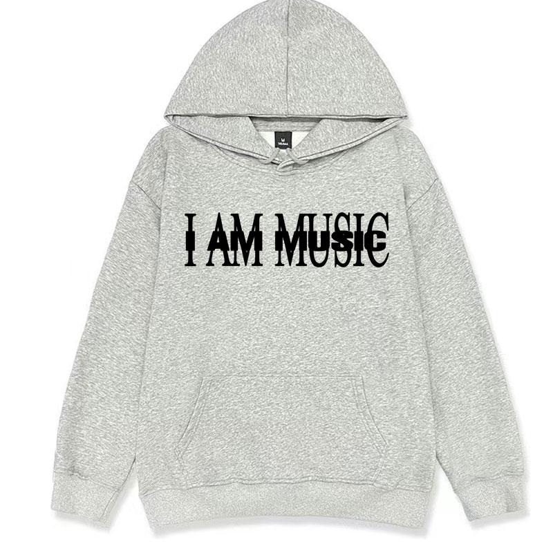 Playboi Carti I Am Music Album Print Hoodie Y2K Meme Opium Ken Carson Destroy Lonely Hooded Men Women Fashion Vintage Sweatshirt