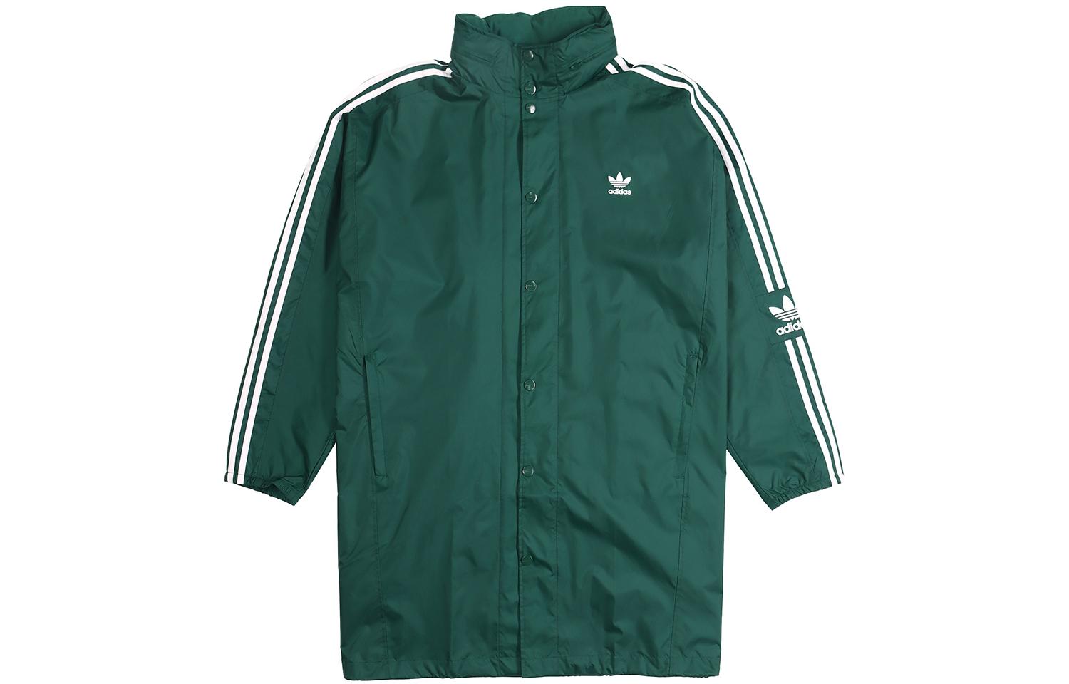 

adidas originals Long WB Medium Style Wind Coat Male Green FL0012 M
