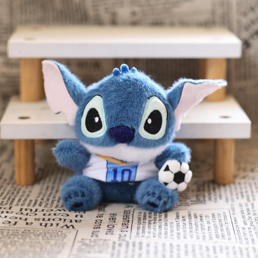 Süß und Niedlich Sport Stitch Anhänger Plüschtier Puppe Rock Stitch Tasche Anhänger Schlüsselanhänger Puppe