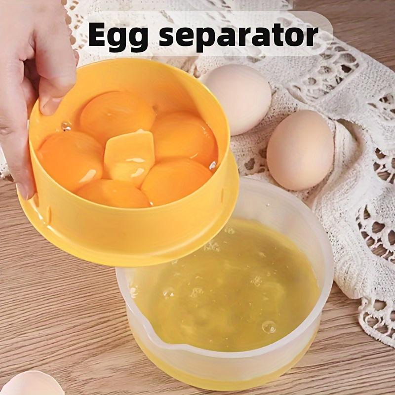 1PC Large Capacity Egg Yolk Separator - Easy To Clean Egg Yolk and Protein Filter for Kitchen and Dining Room