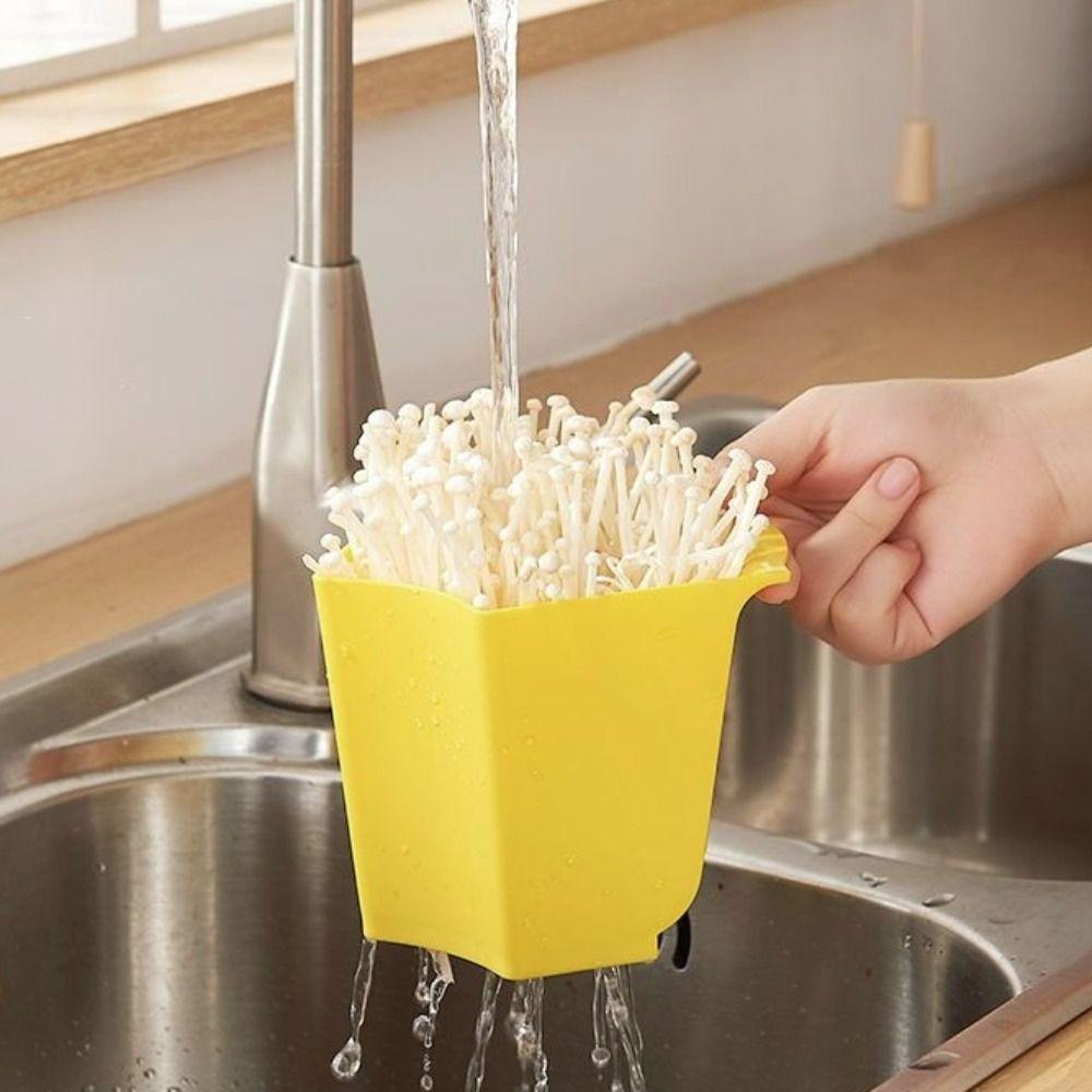 Divided Snack Serving Tray 7/9 Grid Kitchen Drain Basin Food Preparation Plate  Fruit