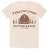 Unisexové tričko pro dospělé s motivem Dutton Ranch v Yellowstonu