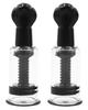 Twist Nipples Suckers Black 35mm - Kiotos - Breast Developers