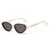 New personalized cat's eye fashion sunglasses, European and American ins trend street photography, sunscreen sunglasses for women