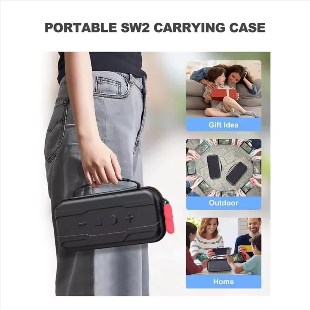 Portable Switch 2 Storage Bag Protective Handbag Carrying Case Compatible Nintendo Switch 2 Game Console Accessories