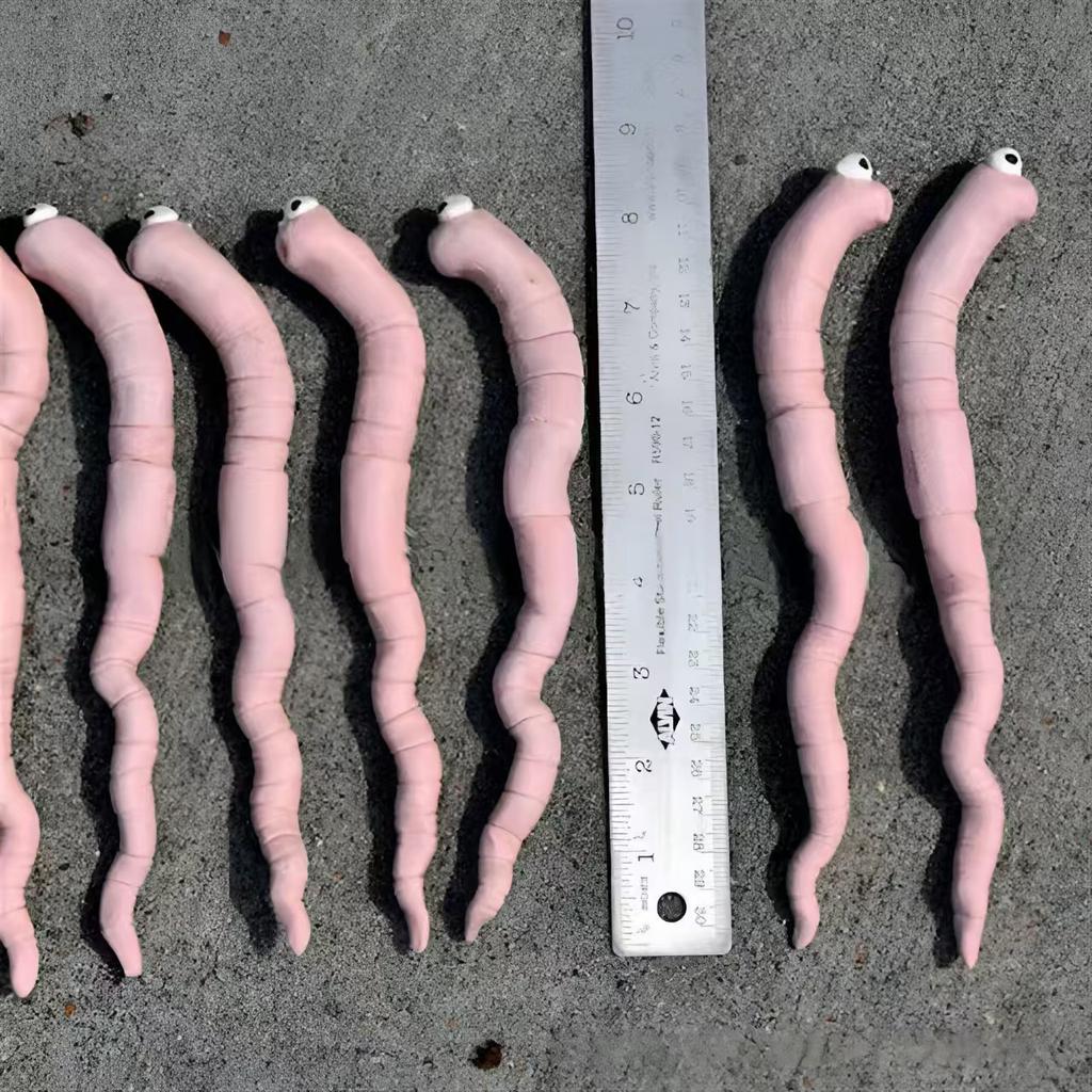 Flowerpot decoration earthworm ornaments potted soil moisture monitoring Moisture monitor for your potted plant