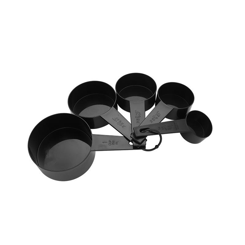 Ten-Piece Plastic Measuring Spoon and Cup Set for Baking