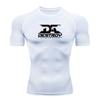 Men's Quick Dry Compression Workout T-Shirt, Breathable Elas
