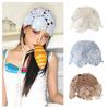 Girls Pullover Hat Handwoven Hat with Handwoven Flower for Vacations Photo Props