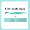 DIYDAY Anti-Slip Tweezers, High-Density Fiber Tip for Eyelash Extensions & Eyebrow, Professional Precision Beauty Tools
