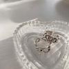 VENTFILLE 925 Sterling Silver Finger Rings New Fashion Creative Cross Hollow Chain Geometric Party Jewelry Gifts